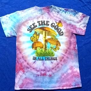 Tye dye tee shirt. Handmade